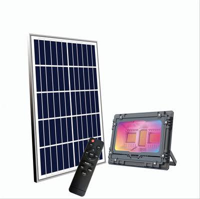 KTL-101A2 300W RGB Rhythm Solar Flood Light Kenya