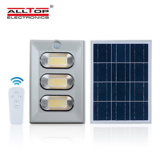 AllTop 150W Motion Sensor Solar Flood Light
