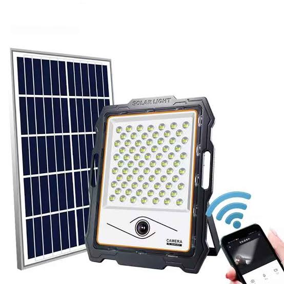 AllTop 100W Camera-Integrated Solar Flood Light